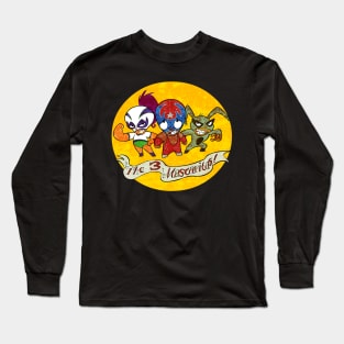 Mucha Lucha! Lucha Libre Distressed Tee Long Sleeve T-Shirt